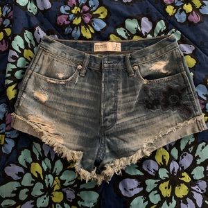 Abercrombie High Waisted Shorts